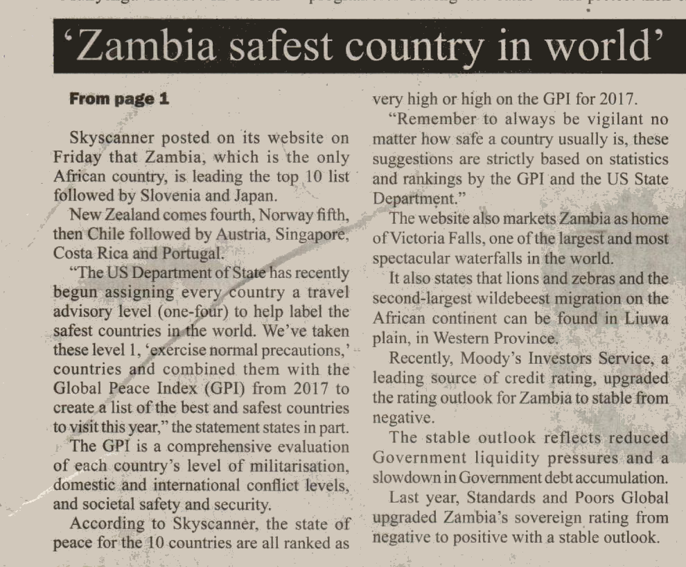 Zambiadailynewspaper