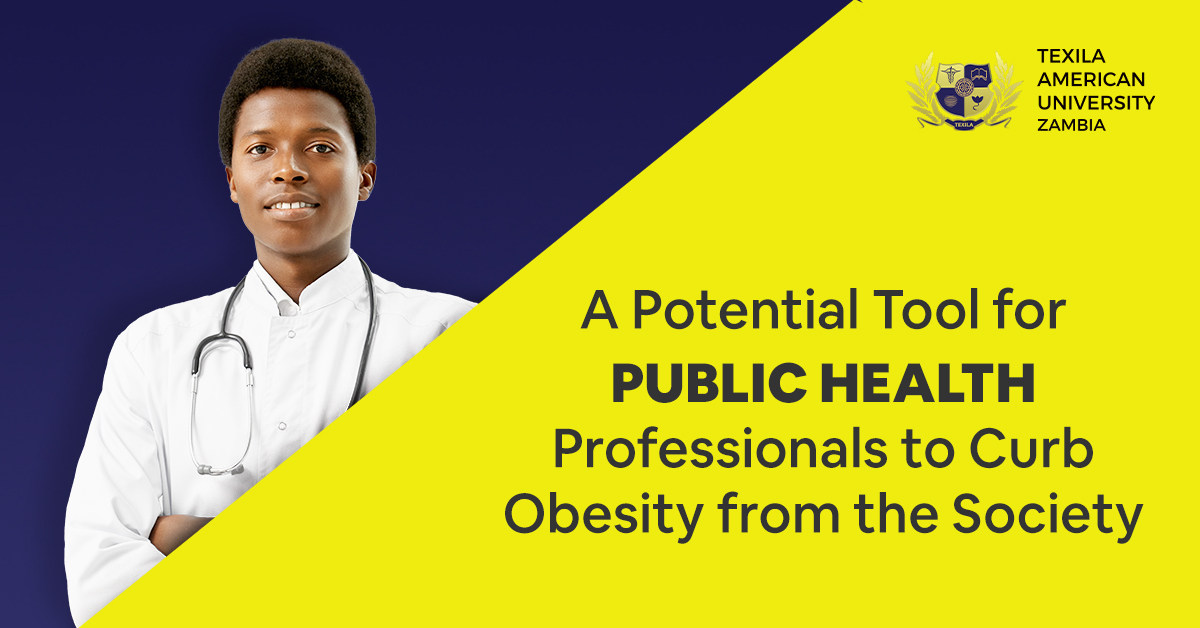 A Potential Tool for Public Health Professionals to Curb Obesity from the Society