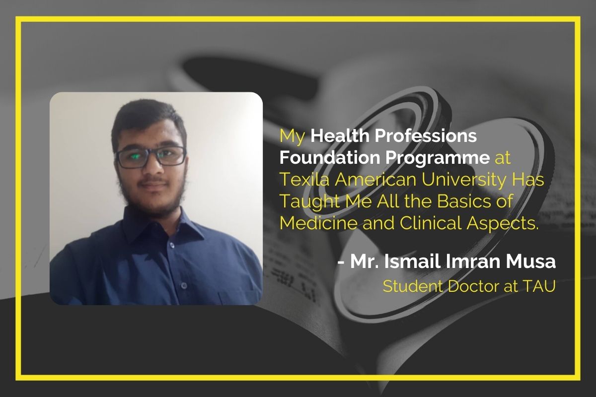 Ismail Imran Musa student doctor at tau