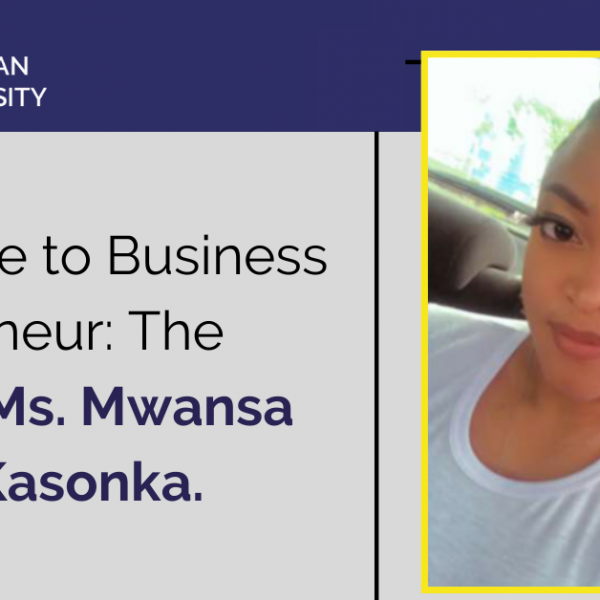 Ms. Mwansa Charity Kasonka Entrepreneur